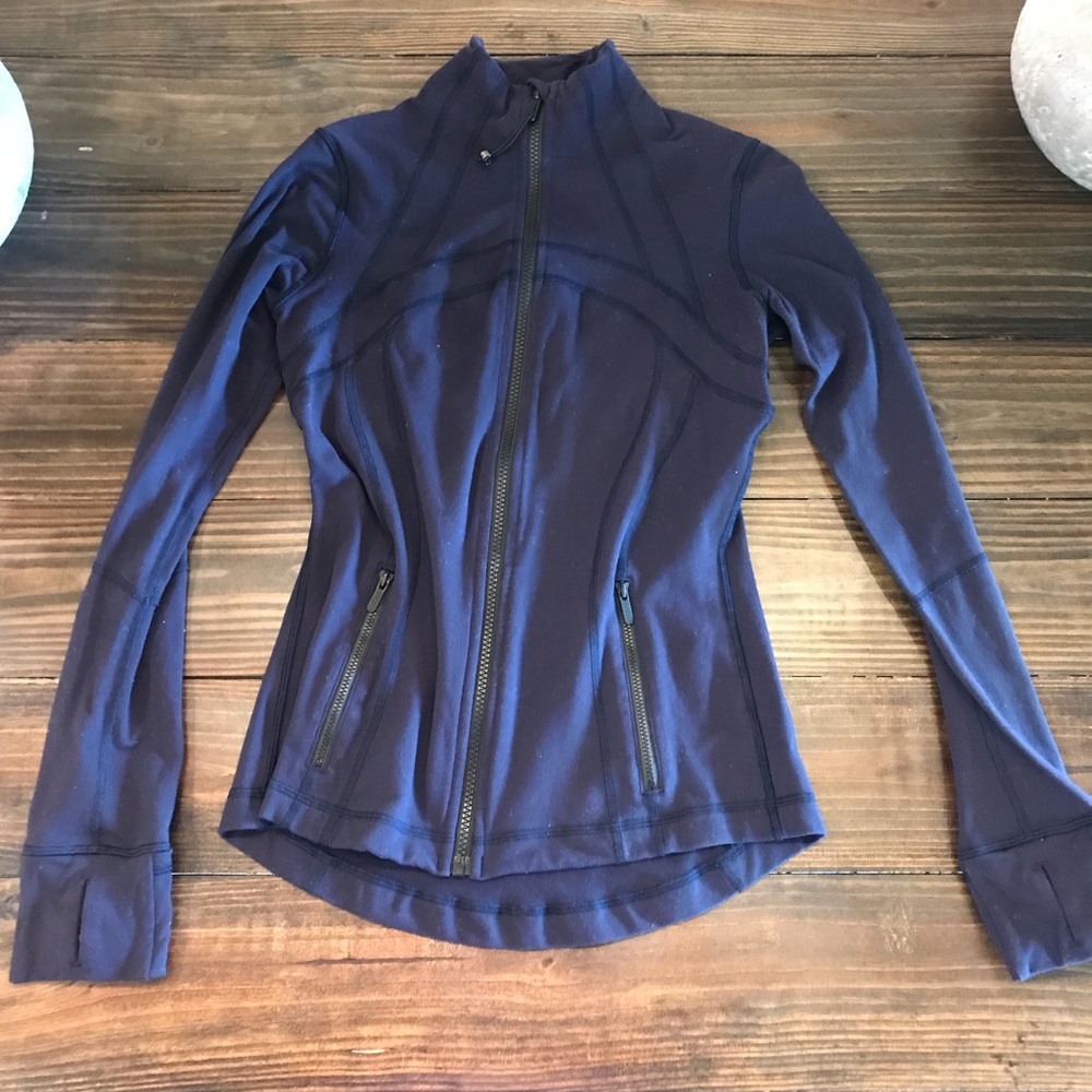 Lululemon Define Jacket, Navy, Size 6